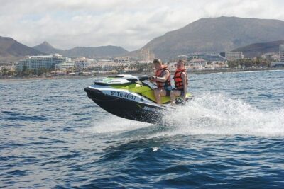 1 hour Jet Ski Safari - Getting Set Up: Instructions, Life Jackets, and a Safety Rhythm
