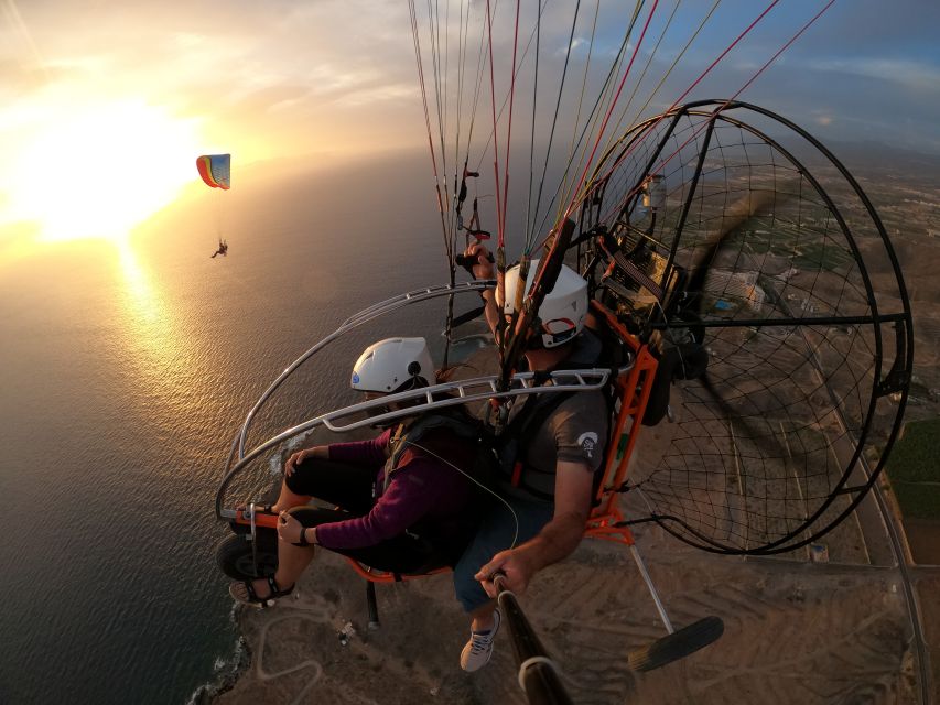 Adeje: Paratrike Flying Tour with Hotel Pickup and Photos - How adrenaline, freestyle, and photos work together
