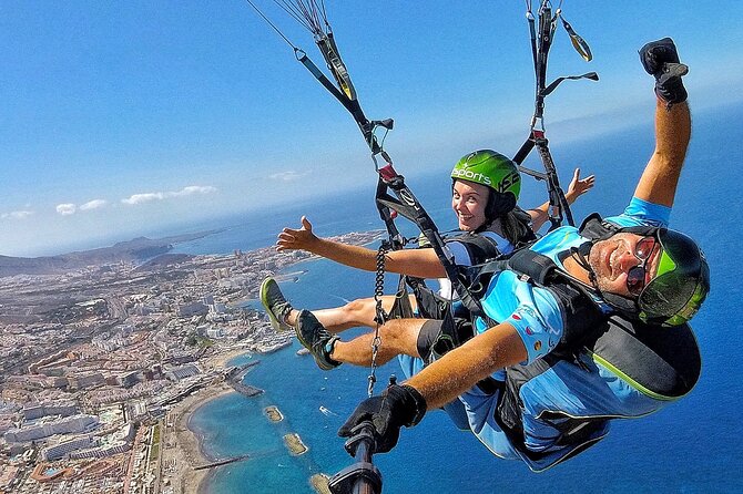 BRONZE tandem paragliding flight in South Tenerife, free pick up - Bronze Tandem Paragliding: What You’re Actually Buying