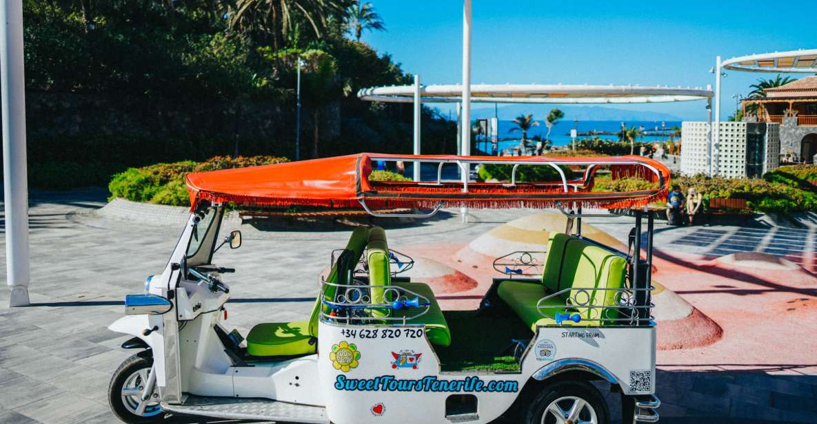 Costa Adeje: Double Tuk Tuk Tour - The volcano-to-bananas connection at Caldera del Rey