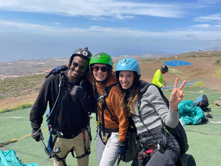 Costa Adeje: Tandem Paragliding Flight - Pickup Stops Around Costa Adeje and Los Cristianos