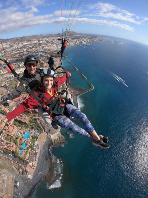 Costa Adeje: Tandem Paragliding Flight with Pickup - Tandem Paragliding Over South Tenerife: The Real Appeal