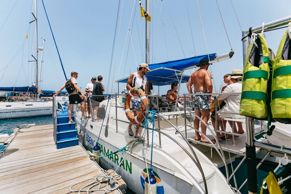 Costa Adeje: Whale Watching Catamaran Tour with Drinks - Comfort on board: what to expect in real life