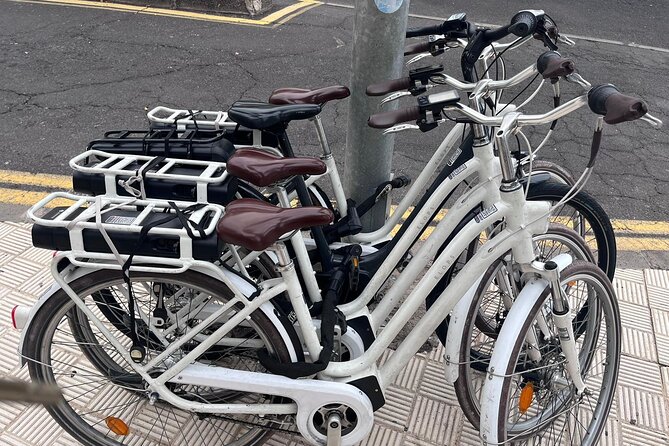 Electric City Bike Rental Tenerife - What You Get On the Bike: Helmets, Locks, and Battery Confidence