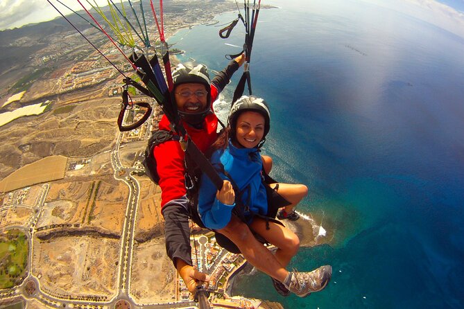 FlyTenerife Paragliding Flight - Tandem Paragliding Over Adeje and the Teide Views You Came For