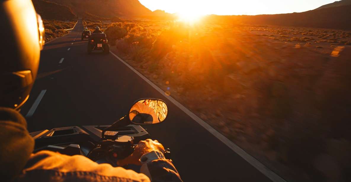 From Santiago del Teide: Sunset Quad Trip to Mount Teide - Photo Stops on the Way Up: What to Watch for