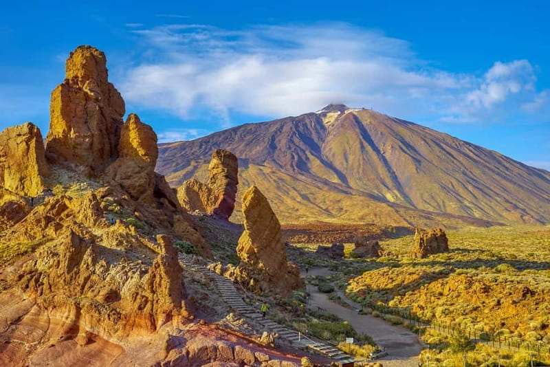 From South Tenerife: Mount Teide Hiking Day Trip & Cable Car - Inside Teide National Park: Roques de García photo stop and the 2-hour block