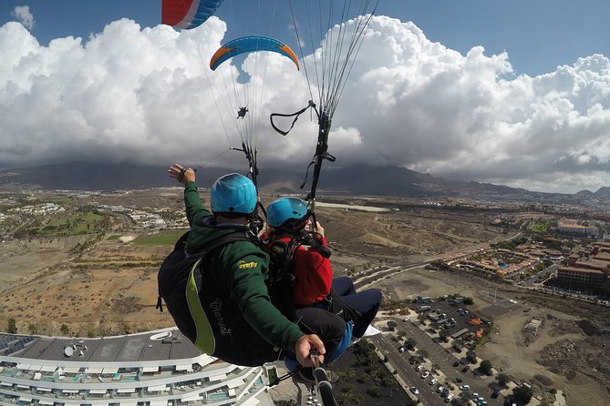 High Performance Paragliding Tandem Flight in Tenerife South - Gear Up Fast: Harness, Helmet, and Your Pre-Flight Briefing