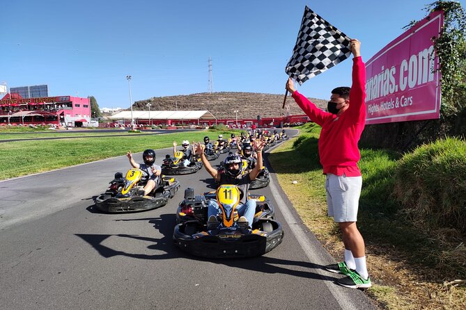 Karting Club Tenerife - The track: 1200 meters of senior adrenaline plus junior laps