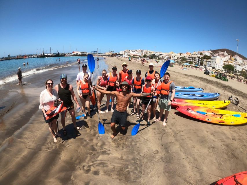 Los Cristianos: Kayaking and Snorkeling with Marine Wildlife - Los Cristianos kayaking and snorkeling: a short tour with real sea time