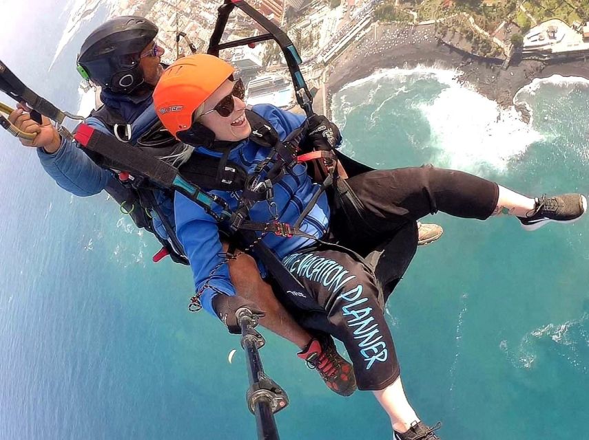 Paragliding in Puerto de la Cruz: start from 2200m high - Puerto de la Cruz pickup and the van ride up toward Teide