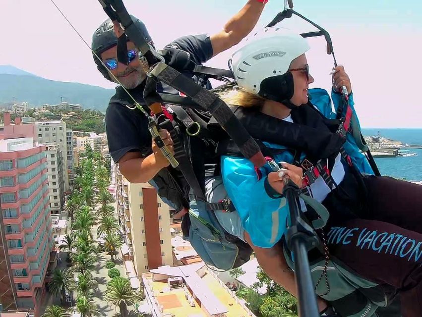 Paragliding in Puerto de la Cruz: start from 2200m high - Price and value: what $193 includes, and what costs extra