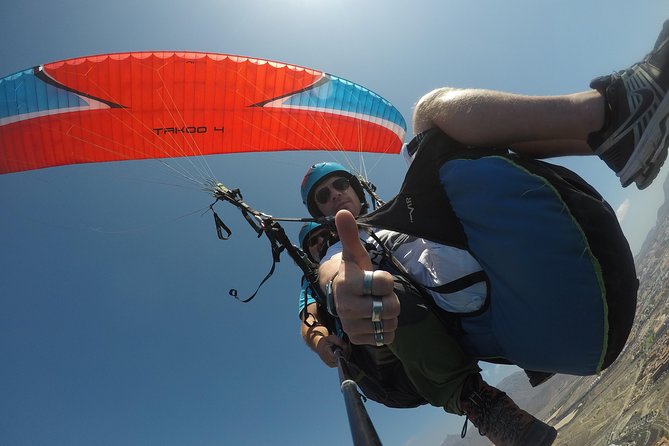 Paragliding Tandem Flight over Costa Adeje with FREE pick up!!! - The photo packages: €35 for photos or €45 for the full set