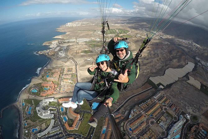 Paragliding Tandem Flight over Costa Adeje with FREE pick up!!! - Price and value: what you get for $139.13, and what costs extra