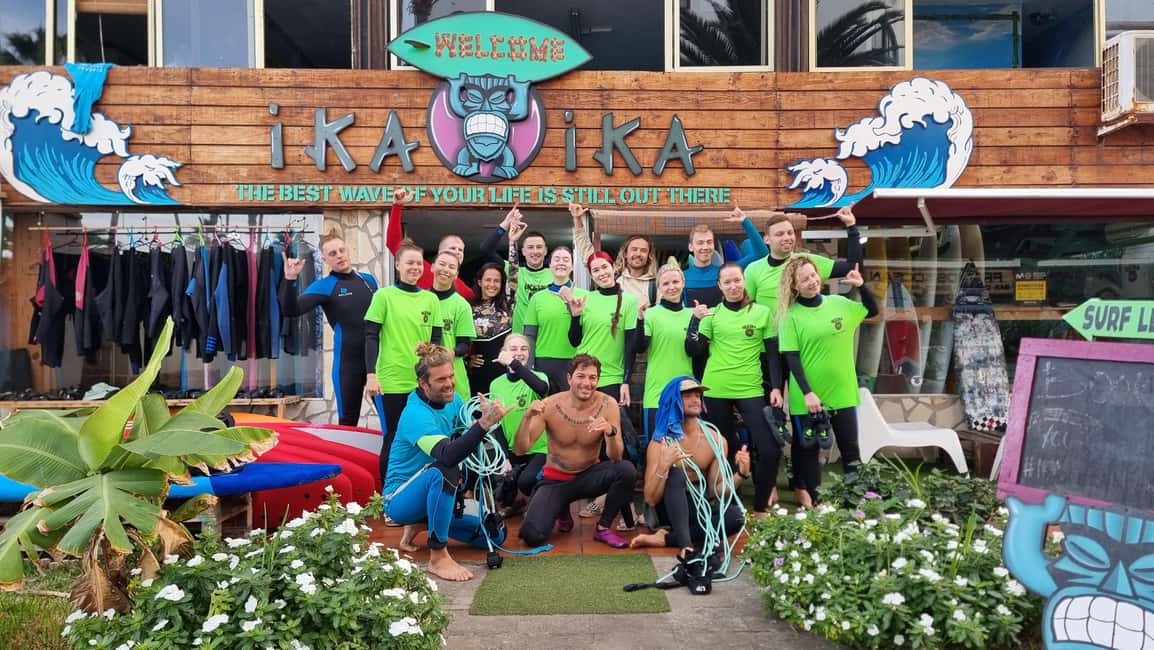 Playa de las Americas: lezione di surf con tutto incluso - The first wave moment: the skill and the emotion