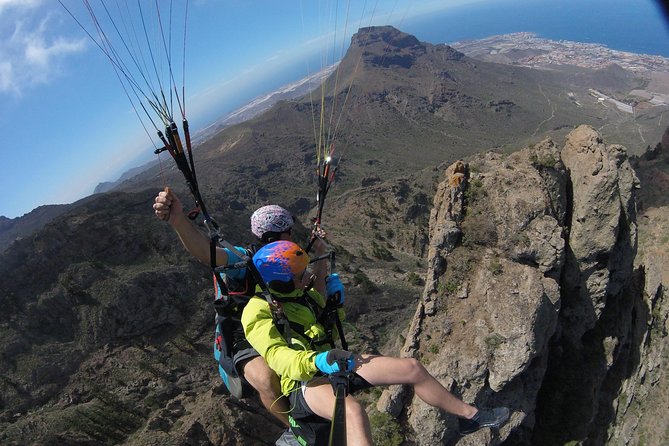 Premium Paragliding in Tenerife : Photos, videos and pickup included - The Flight Route in Plain Terms: Costa Adeje to Playa de las Américas