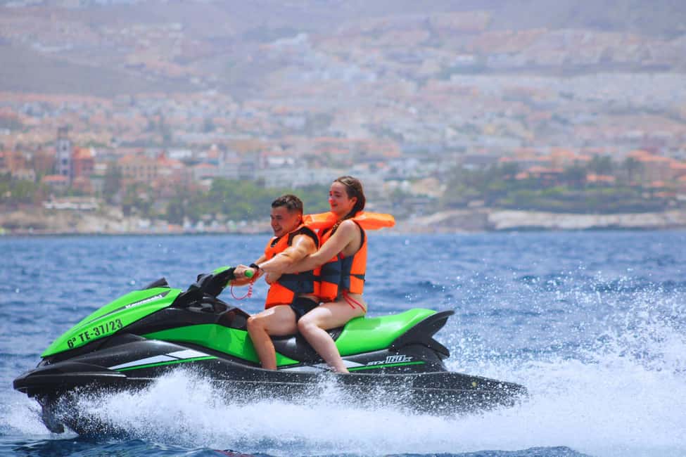 Puerto Colón: Kawasaki Jet Ski Tour Along Tenerife's Coast - Speedboat Transfer: Why You Get There Quickly