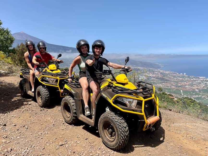 Puerto de la Cruz: Teide or Valley Off-Road Quad Tour - Key highlights worth knowing