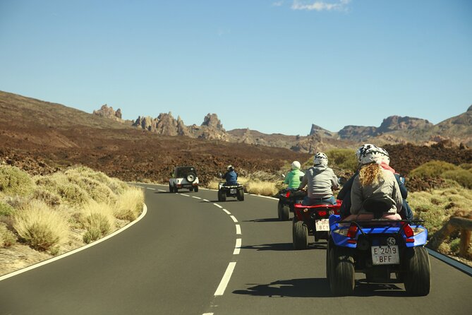 Quad adventure to Teide - The included picnic: pizza and cava (and a reality check)