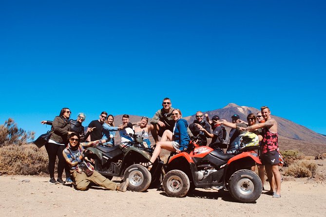 Quad Tour Volcano Teide By Day in Teide National Park - Safety Gear and Requirements: Helmet On, License Ready