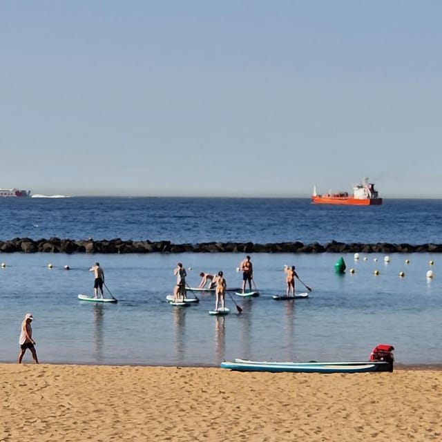 Santa Cruz de Tenerife: Las Teresitas Stand Up Paddle Course - Anaga Mountain Views While You Paddle (Not Just a Side Benefit)