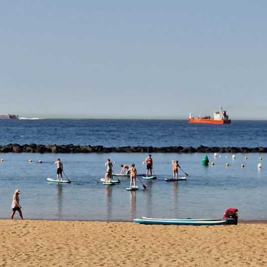 Santa Cruz de Tenerife: Las Teresitas Stand Up Paddle Course - Calm Water Lessons: How the Protected Conditions Help You Improve