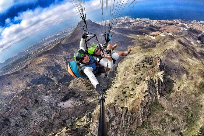 SILVER 1000m paragliding tandem flight above South Tenerife - Photos, Videos, and That GoPro Package: Worth It or Not