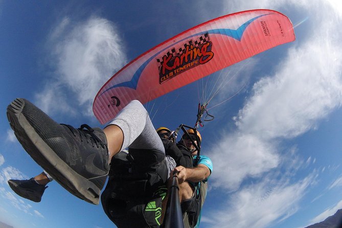 Tandem paragliding in Tenerife - Price and Value for $145.12