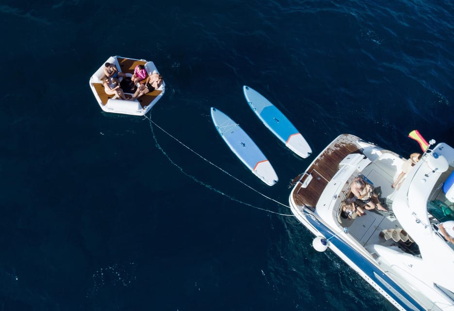 Tenerife: 2, 3 & 4 Hour Private Luxury Motorboat Charter - All-inclusive drinks and food: the best kind of convenience