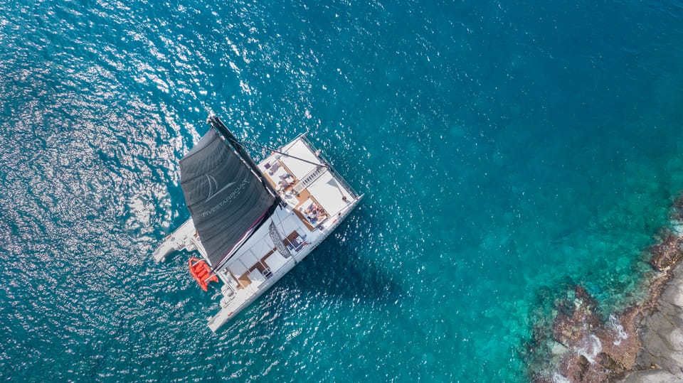 Tenerife: Catamaran Cruise with Brunch and Unlimited Drinks - Diego Hernández Beach: brunch, swimming, and a chance to snorkel (gear not included)