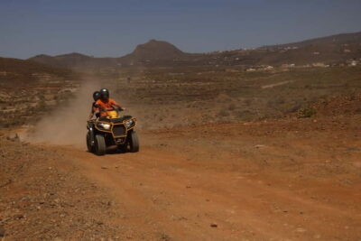 Tenerife: Comfort Quad Tour - Mirador La Sentinella: where the scenery starts before the off-road work