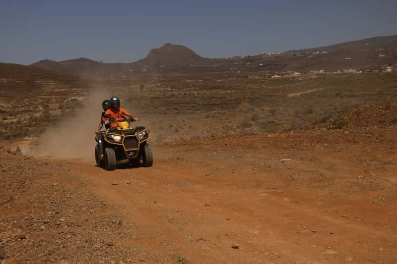 Tenerife: Comfort Quad Tour - Mirador La Sentinella: where the scenery starts before the off-road work