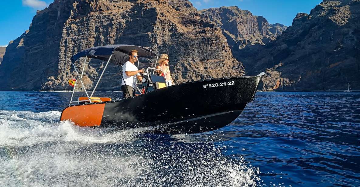 Tenerife: Discover Los Gigantes While Navigating a Boat - Marina of Los Gigantes meeting and your captain briefing