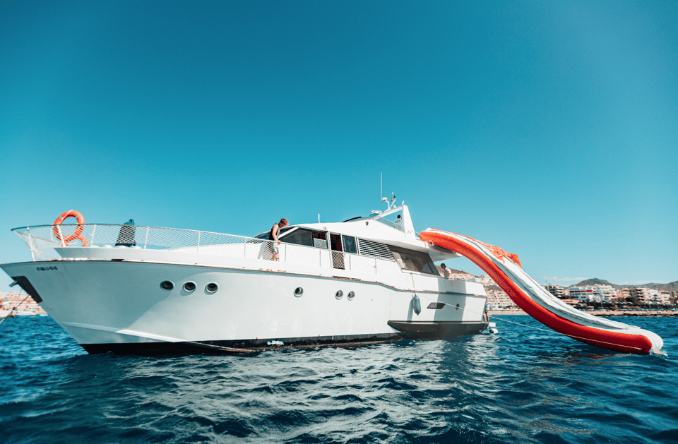 Tenerife: Fun Yacht Trip with Water Activities and Toys - The Tenerife waterslide yacht experience that actually feels fun