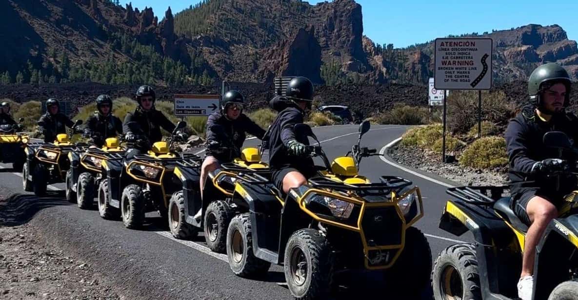 Tenerife: Guided Group Quad Tour on Mount Teide - Safety Briefing and Quad Driving Demo: The Part That Makes It Fun