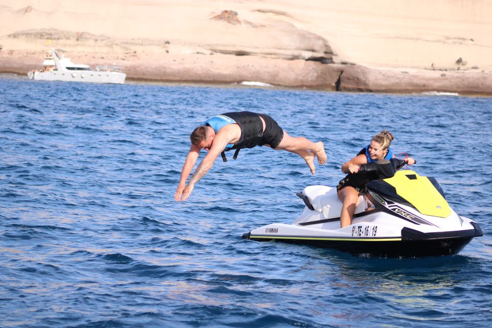 Tenerife: Jet Ski Guided Tour with Optional Photo Service - Riding Tenerife’s Coast Like You Mean It