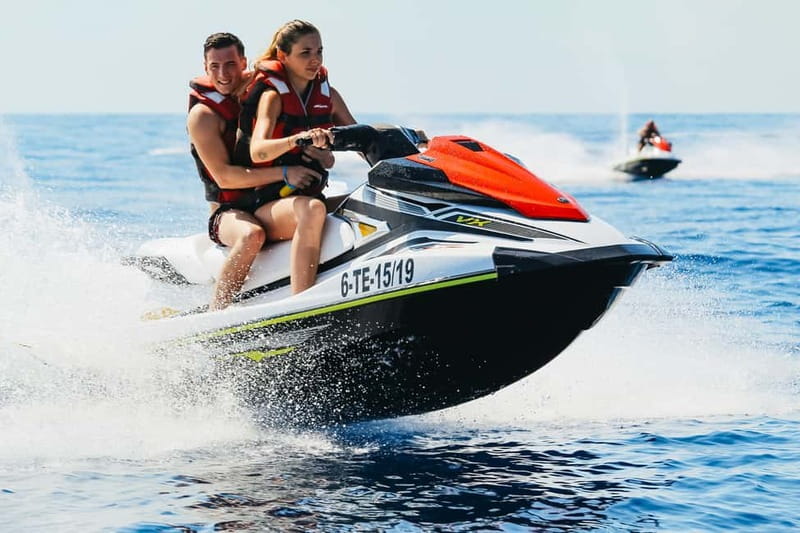 Tenerife: Jet Ski Tour with Optional Quad Trip - The 2-Hour Jet Ski Option: Swim and snorkel in crystal water