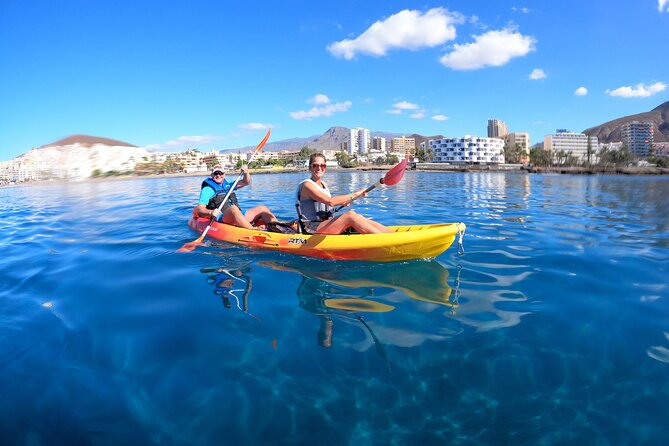Tenerife: Kayak and snorkel with marine life safari - Los Cristianos meeting point: quick prep and a smooth start