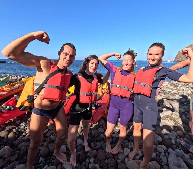 Tenerife: Kayak and Snorkeling Tour with Marine Life - Palm-Mar Walking Segments: Photo Stop, Viewpoint, and Secret Stop