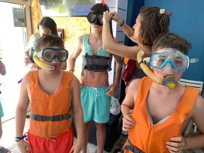 Tenerife: Kayak and Snorkeling Tour with Photos - Snorkeling practice near an island reached by sea