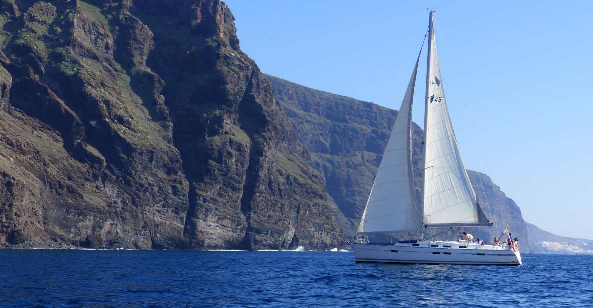 Tenerife: Los Gigantes Whale Watching Cruise by Sail Boat - Seeing Los Gigantes from the sea: the scenery stop you’ll remember