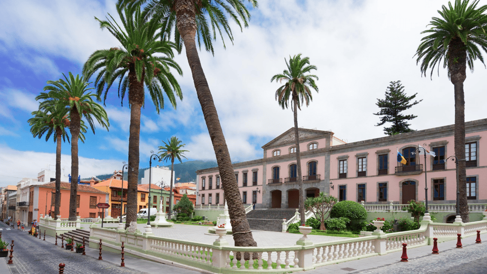 Tenerife: Private Day Tour of the Island with Hotel Pickup - Santa Cruz and San Cristóbal de La Laguna: Capital Energy Meets UNESCO