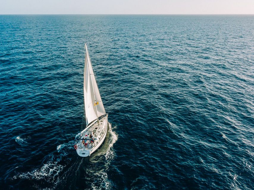 Tenerife: Sailboat Tour with Food and Snorkeling - Costa Adeje from the Roulette: why this small boat feels different