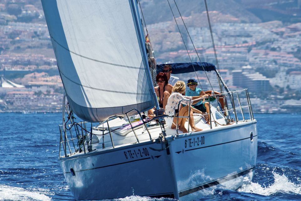 Tenerife: Sailboat Tour with Food and Snorkeling - Sail time and the coast views: what you’ll actually feel