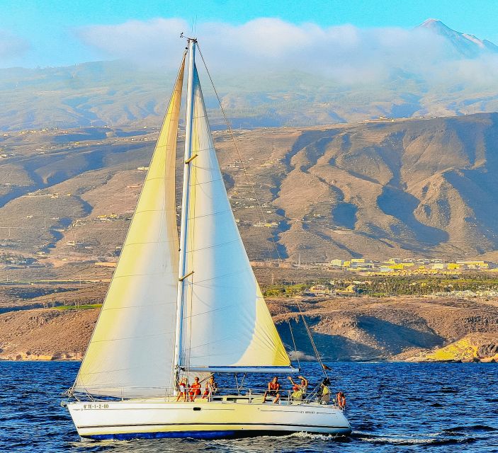 Tenerife: Sailboat Tour with Food and Snorkeling - Snorkeling in warm water: the stop that turns the day active