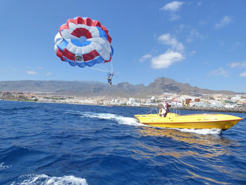 Tenerife South: Parascending Experience with Boat Ride - Safety Setup: Harness, Life Jacket, and a Crew That Keeps You Grounded
