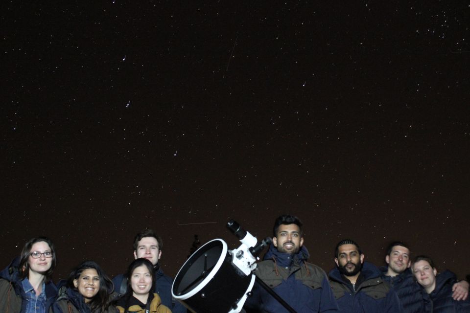 Tenerife: Sunset and Stargazing at Teide National Park - Stargazing session: laser pointers, Polaris, Andromeda, and Greek myths