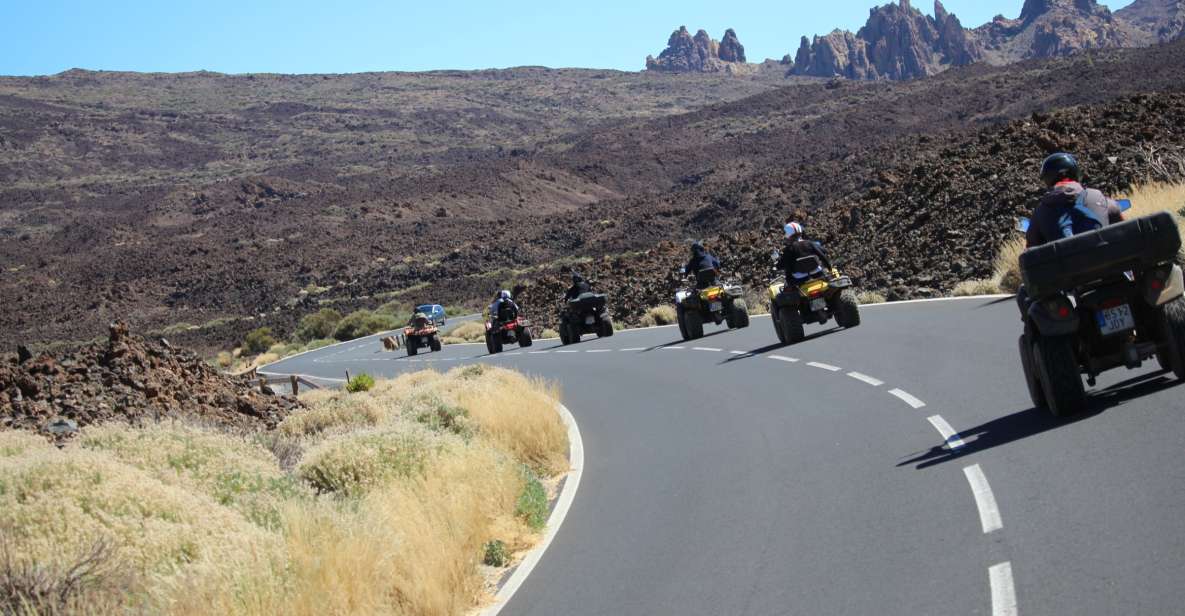 Tenerife: Teide National Park Quad Bike Tour - Meet in Arona, Get Your Safety Routine, Then Hit the Volcanic Roads