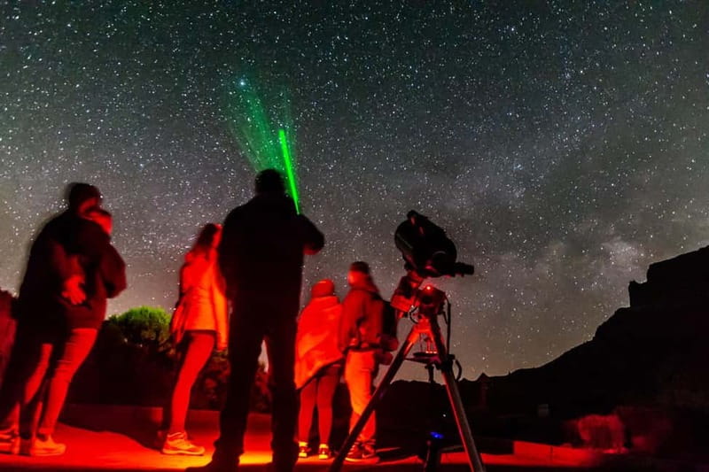 Tenerife: Teide Stargazing with an Astrophysicist - The 1.5 Hours: How the Night Usually Flows