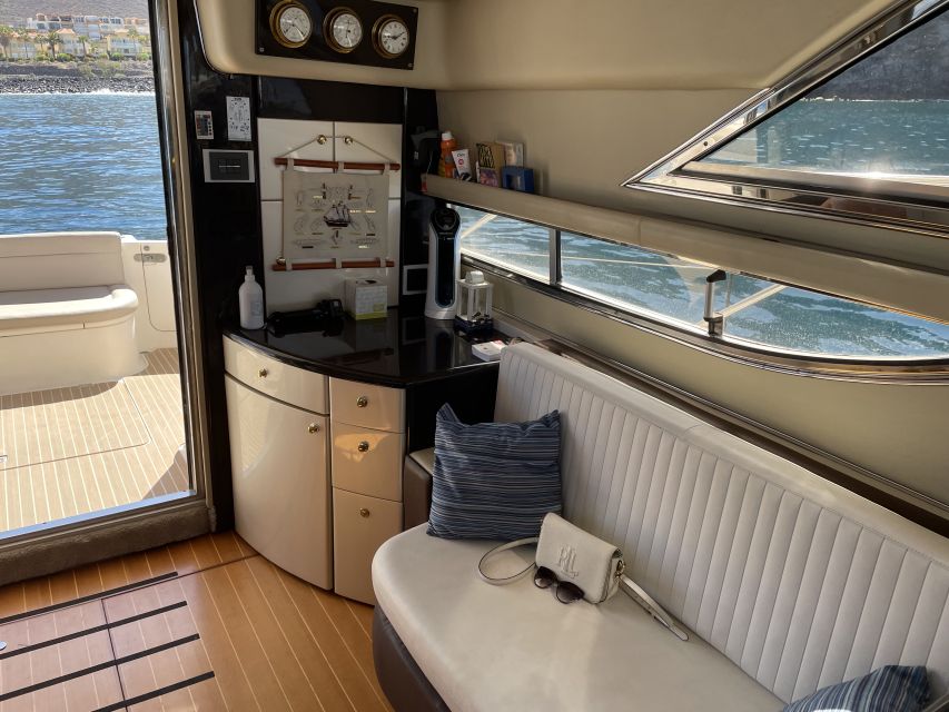 Tenerife: Whales and Snorkeling Tour on a Luxury Yacht - Food, tapas, and unlimited drinks on a small-group yacht